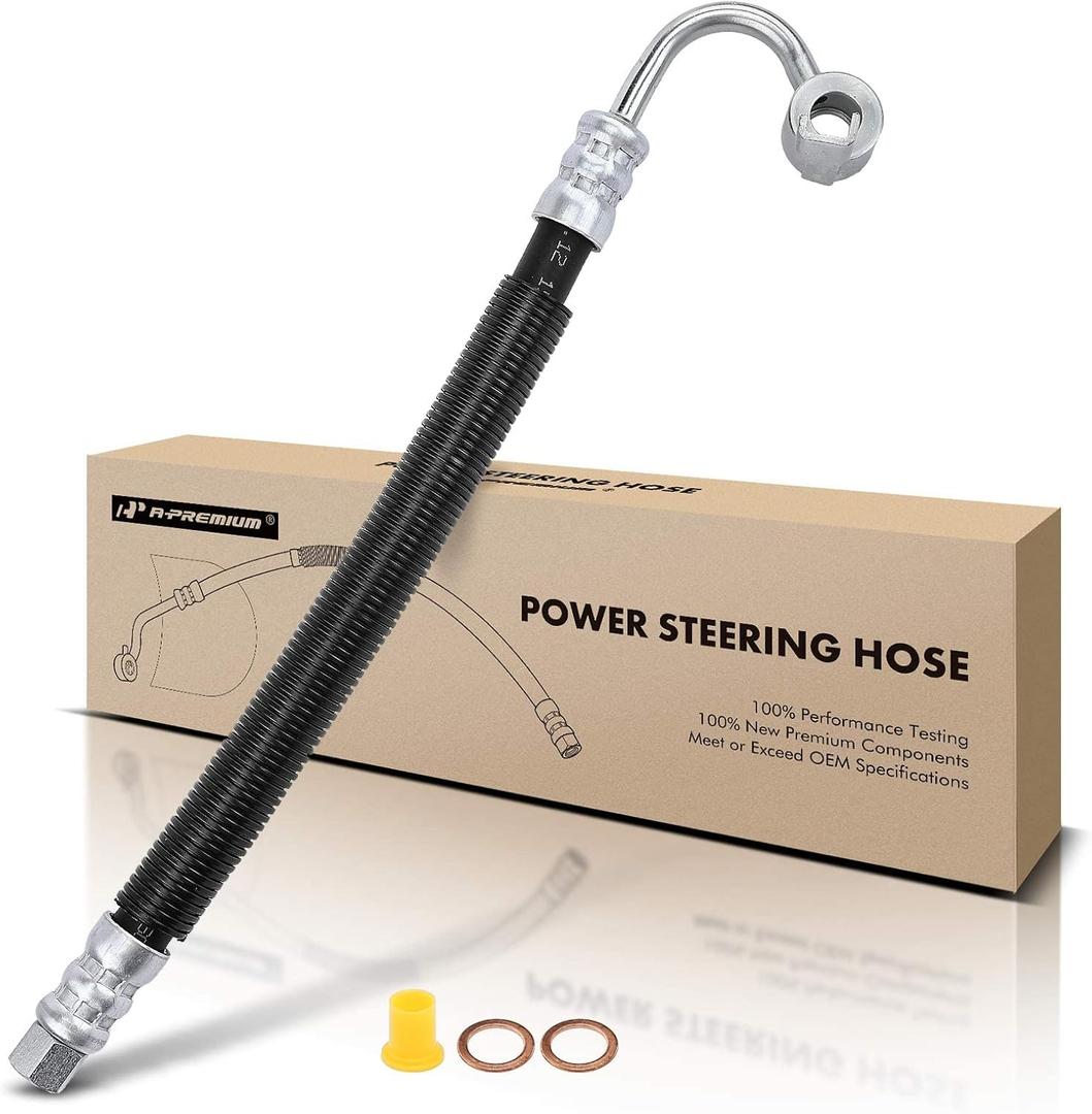 A-Premium Power Steering Hose Pressure Line Hose Assembly Compatible with Dodge Avenger Chrysler Sebring Mitsubishi Eclipse 1995-1999 Eagle Talon L4 2.0L A-Premium Power Steering Hose Pressure Line Hose Assembly Compatible with Dodge Avenger Chrysler Sebring Mitsubishi Eclipse 1995-1999 Eagle Talon L4 2.0L