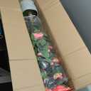 3ft Artificial Camellia Tree Fake Camellia Plant with Pink Flowers Faux Floral Plant Blooming Tree in Black Pot for Indoor Outdoor Office Home Front Door Porch Decor (1 Pack - Pink)