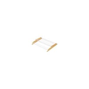 Whitmor Wood Drying Rack: Collapsible Clothes Dryer, Multicolored, 29.5" Width, 32 lb Capacity, No Tools Assembly