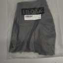 Liloak Womens Pack of Washed Denim Jean Shorts Mid Rise Casual Ripped Frayed Hem Summer Hot Shorts Pack (Black, S)