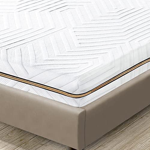 BedStory Firm Mattress Topper Queen - 3 Inch Memory Foam Mattress Topper - High Density Foam Bed Toppers for Back Pain Relief
