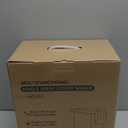 Horavie Single Serve Coffee Maker for K-Cup Pod and Grounds, Hot and Iced Coffee Maker, 6 to 14oz Brew Sizes, 50oz Removable Reservoir, Strong Button Feature, Fit 6.5" Mugs, Stainless Steel, Black (11.2 Inch)