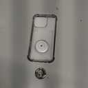 Shields Up Designed for iPhone 16 Pro Case, Minimalist Wallet Case with Card Holder (3 Cards) & Ring Stand/Kickstand, [Drop Protection] Slim Protective Cover for iPhone 16 Pro 6.3 inch - Clear