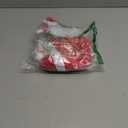 SUUKSESS Women Sexy Bandeau High Waited Two Piece Bikini Sets Cheeky High Cut Swimsuit Color Block Bathing Suit (Red White, Small)