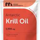 Micro Ingredients Antarctic Krill Oil 1,000 mg Per Serving, 300 Softgels | Omega-3 EPA & DHA with Phospholipids & Natural Astaxanthin | No Fishy Aftertaste | Non-GMO, Third Party Tested