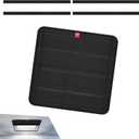 RV Skylight Vent Cover, Magnetic Foldable RV Blackout Window Cover, with Reflective Silver Coating, UV Protection Camper Skylight Cover, Camper Travel Must Haves (16.1416.14 inch)