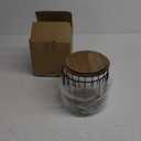 Coffee Pod Basket Holder - Large Capacity Black with Wood Lid | Display Coffee Pods & Espresso Capsules on Countertop, Rustic Wire Mesh Storage Bin with Decorative Wood Cover for Kitchen Decor