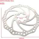 160mm Disc Brake Rotor Stainless Steel Bike Disc Brake Rotor with 6 Bolts Fit for fit Mountain Road Bikes MTB BMX