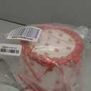 Remerry 6 Inch Red Bow White Round Fake Cake Funny Birthday Cake Decor Wedding Dessert Props Artificial White Dessert for Display Photography Women Birthday Wedding Gift