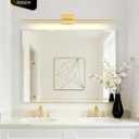 VOLISUN Bathroom Vanity Light 48 inch, 30W Dimmable 5CCT Led Bathroom Light Fixture Over Mirror, Gold Bar Vanity Light for Bathrooms-ETL Certificated