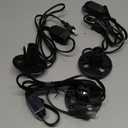 3 Pack Salt Lamp Cord Replacement 5.9 Feet Original Lamp Dimmer Switch with Cord and Base Assembly for E12 Salt Lamp, Black UL Certification Cord