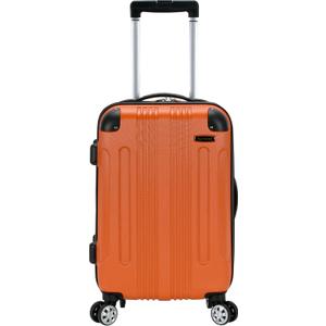 Rockland London Hardside Spinner Wheel Luggage, Carry-On 20", Orange