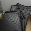 RAV4 Floor Mats Compatible with 2025 2024 2023 2022 2021 2020 2019 Toyota RAV-4All Weather Protection Waterproof Durable Anti-Slip Odorless Custom-fit TPE Floor Liner Front and Rear Row Set