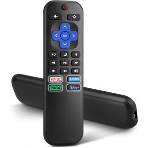 for Roku-TV-Remote-Replacement,Universal Control for TCL, ONN, Hisense Roku TVs (for ROKU TVs)