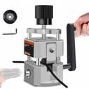 Manual Wire Stripper Machine, 0.08"-1" Hand Crank or Drill Powered Quick Cable Wire Stripper Tool, 2-in-1 Handheld Small Wire Peeler for Scrap Copper Wire Recycling