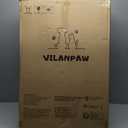 Dog Stroller for Large-Dogs: Easy Fold Dual Entry Onefoot Brake
