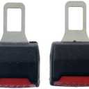 Generic Double Seatbelt Clip, Belt Buckle Alarm Stopper, Vehicle Seatbelt Silencers for Cancel Driving Noise