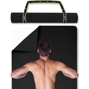 Gogokiwi Extra Wide Yoga Mat for Men Women (72"L x 36"W) Non Slip Fitness & Exercise Mat with Alignment Marks for Yoga, Pilates, Floor Workouts, Standard (1/4 Inch Thick)