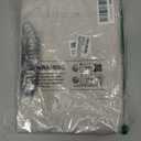 ANRODUO Boho Farmhouse Cream Polyester Textured Fabric Shower Curtain Set - 72"x84" with 12 Metal Hooks, Waterproof & Heavy Duty Polyester, Button Hole Design, Machine Washable for Bathroom