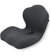 Buttocks Cushion for Office Chair Memory Foam Seat Pad for Butt Support Tailbone Relief Ergonomic Chair Cushion for Home Car Travel or Work (Classic Black)