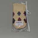 Boho Yoga Socks for Women  Non-Slip Grip High Calf Pilates Socks, Gym & Home Exercise.Checked pattern