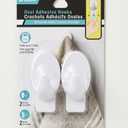 Adhesive hooks 2 Packs