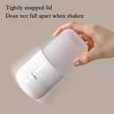 2 x Leakproof Bar Travel Soap Case for Shower, Portable Soap Container,Dish with Lid for Bathroom, Soap Holder Travel with Brush (White)