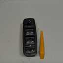 8 PINS +13 PINS Check Required.Power Window Switch fits for 2008-2012 Jeep Liberty & Dodge Nitro,2009-2010 Dodge Journey,4602632AB 4602632AD 4602632AC Driver Side Control switches(Green Light)