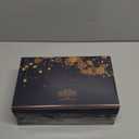 6pcs Mini Christmas Trees Decor, Artificial Bottle Brush Tabletop Trees, 4 Size Holiday Decoration for Xmas (Green)