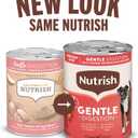 Nutrish Gentle Digestion Premium Pat Wet Dog Food, Real Chicken, Pumpkin & Salmon Recipe, 13 oz. Can, 12 Count (Rachael Ray) (EXP 03/28/28)