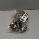 Doindute Baby Dark Brown Teddy Bear Soft Stuffed Animal Security Blanket, Plush Bear Character Lovey Blanket, Baby Shower/Nursery Gift, Newborn Infant Toddler Snuggle Blankie for Boys Girls, 14 Inches