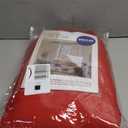 MIULEE Christmas Blackout Curtains Room Darkening Thermal Insulated Drapes Solid Window Treatment Set Grommet Top Light Blocking Curtain for Living Room/Bedroom 2 Panels 42x63 inch, Red