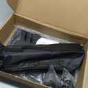 Projector Stand Tripod Adjustable, Laptop Height from 23.5 to 46.5 inches with Gooseneck Phone Holder, Floor for Office, Home, Stage, Studio, DJ Racks Holder Mount, 23.5inch-46.5inch