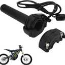 JFG RACING Dirt Bike Electric Throttle Sur Ron Twist Throttle Tube Nylon for SurRon S/X Electric Dirt Bike, Small, Black