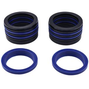 2PCS Snow Plow Angle Cylinder 1-1/2"Packing Seal Kit Compatible with Boss HYD01659, Fisher 339 340, Meyer 07831 07705, Western 25205