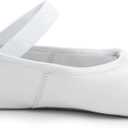 Capezio Womens Capezio Daisy Ballet Shoe (7.5 Wide, White)