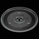 BlueNatHxRPR 10-1/2" (270mm) Microwave Turntable Plate Microwave Cooking Tray Compatible for Hamilton Beach 252100500497 HB-P90D23 HB-P90D23A HBP90D23 Emerson P23 Magic Chef MCM990ST