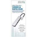 ZGEAR Five Port USB-C Video And Data Hub