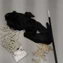 Maitys 1920s Accessories Set for Women Flapper Costume Feather Headband Necklace Bracelet Earrings