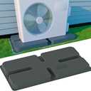 Mini Split Pad for Condenser 34.6 x 18.1 x 2 inch, Max Load 770lbs