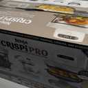 Ninja Crispi Pro Glass Air Fryer, 6-in-1, Bone, AS101LG, 6 Quarts
