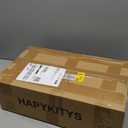 Cat Wall Shelves Set  Solid Wood Cat Wall Furniture with Moon Bed & Ladder, Wall Mounted Climbing Shelves for Indoor Cats, Space Saving Cat Gym Wall System (3pcs/Set)