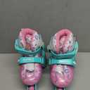 SULIFEEL Adjustable Toddler Roller Skates for Girls Boys Kids,Fun Illuminating Light Up Flash Wheels Three-Point Type Balance Suitable for Beginners Indoor and Outdoor Roller Skating, XS