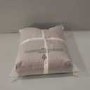 MooMee Bedding Sheet Set 100% Washed Cotton Linen Like Textured Breathable Durable Soft Comfy (Heathered Mauve Brown, King)