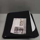 Sycoodeal Office Chair Mat for Hardwood Floor,Office Computer Gaming Chair Mat for Tile Floor,Large Floor Protector Rug,Anti-Slip,Easy to Clean,Pure Black(48"x36") (Black (1 Pack))