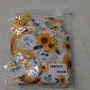 SUNNY PIGGY Baby Girls One Piece Swimsuit Long Sleeve Floral Bathing Suit+Hat 2Pcs 18-24M