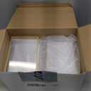 Hoteam 24 Pack 4 x 6 Clear Acrylic Sign Holder with Gold Borders, Gold Picture Frame, Double Sided Wedding Table Number, Acrylic Menu Stands for Wedding Table, Restaurant Sign, Photos Display