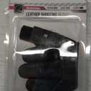 Bear Archery Leather 3 Finger Traditional Archery Shooting Glove, Medium, Black (ASG101M)