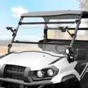 3-in-1 Flip Up Windshield for Kawasaki Mule Pro MX,Clear 1/5" Hard Coated Front Flip Windshield UTV Adjustable Windscreen for Kawasaki Mule Pro MX 2019-2026 Accessories,Can Open/Vented/Closed