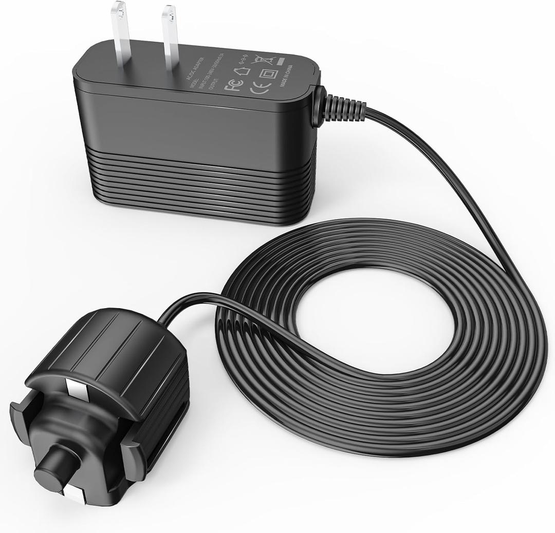 Charger for Pool Blaster Pool Vacuum Compatible with Max Li, Max Li CG, Max Li HD, Millenium Li, iVAC 360 Li and Volt FX-8 Li Power Adapter with 4.9FT Power Cord, Black